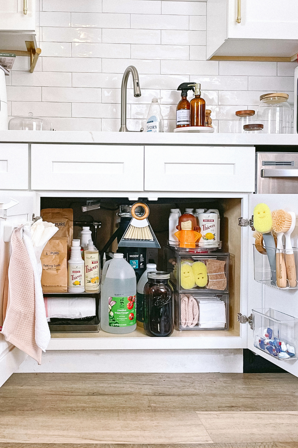 Under Sink Organization – Dwell and Be Well